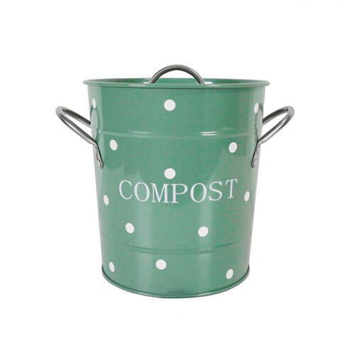 Kompostbeholder Isabelle - Grøn 3 L