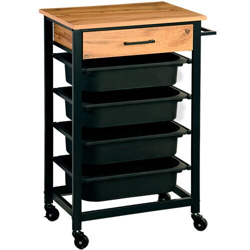 Køkkenvogn MDF og metal - Siw