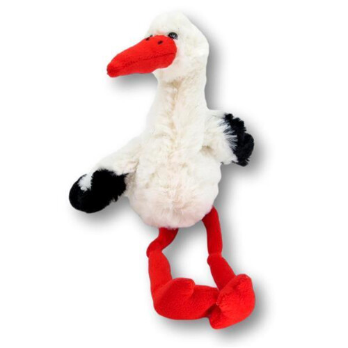 Tøjdyr Marius stork - 33 cm.