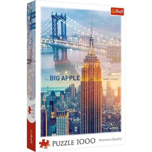 Trefl Puslespil 1000 brikker - New York at dawn
