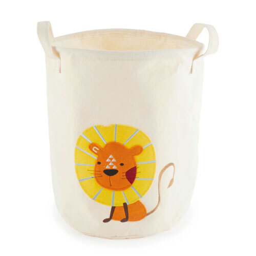 Opbevaringskurv løve - Ø 31 cm.