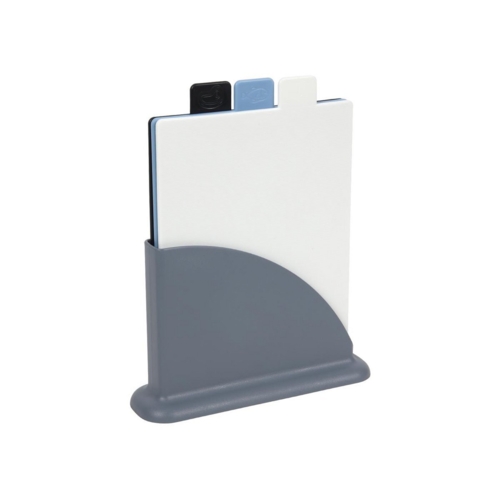 Plastik skærebrætter 4 dele - 20 x 15 cm.