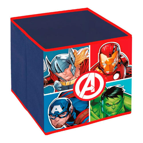 Legetøjskasse Avengers - 31 x 31 x 31 cm.