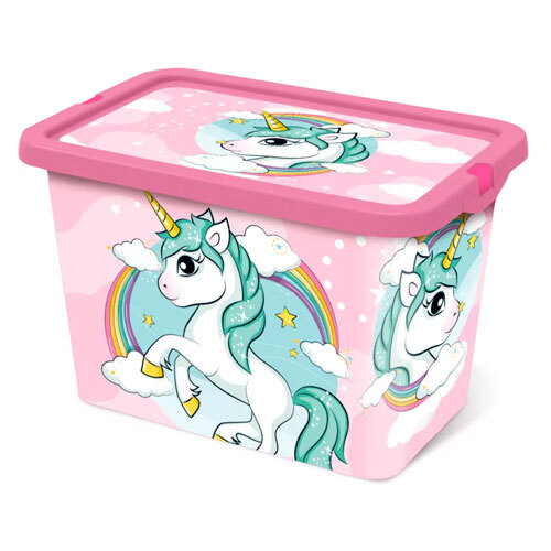 Legetøjskasse Enhjørning - 7 L