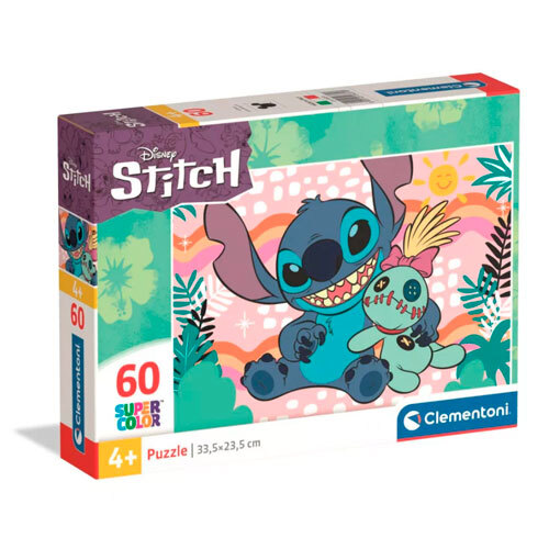 Puslespil Lilo & Stitch Scrump's Day - 60 brikker