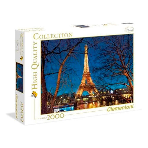 Puslespil 2000 brikker - Eiffeltårnet i Paris