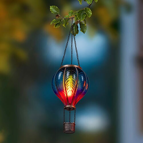 Solcellelys luftballoner