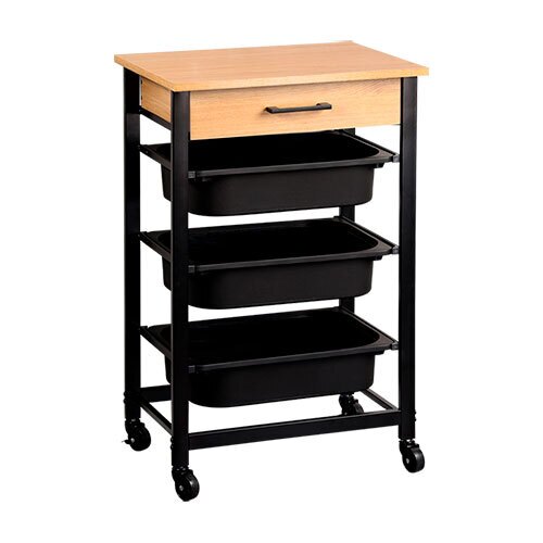 Køkkenvogn MDF og metal - Eva