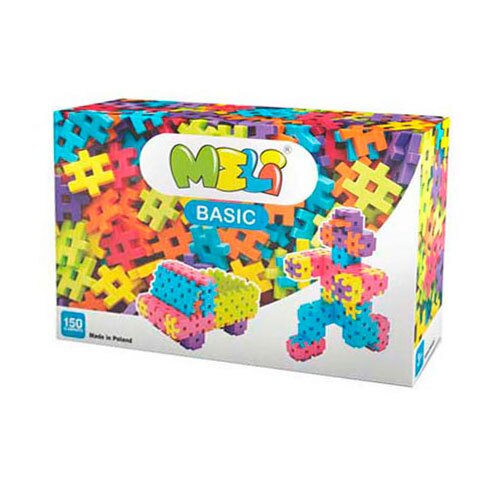 Kreativt legetøj - Meli Basic byggeklodser | 150 dele