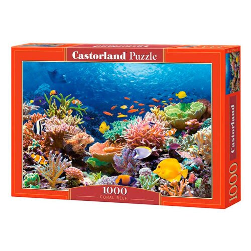 Puslespil 1000 brikker - Coral Reef Fishes