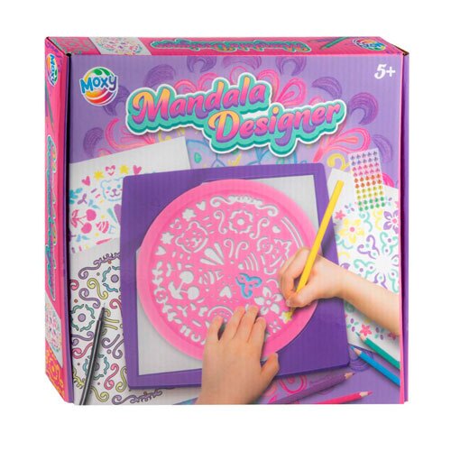 Mandala designer sæt m/ 10 skabeloner