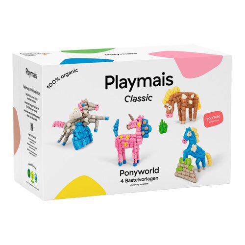 Kreativt legetøj - PlayMais Classic Ponyworld 800 stk.