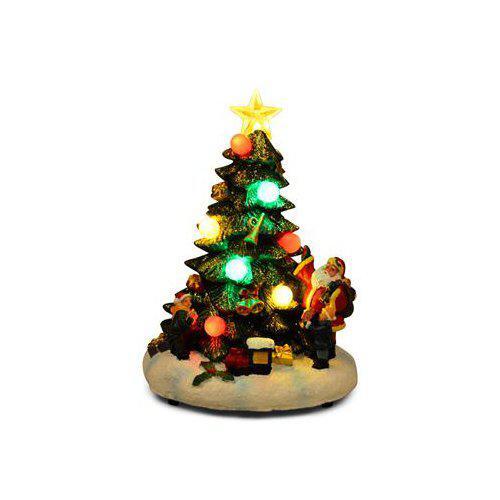 Julefigur - LED juletræ og julemand