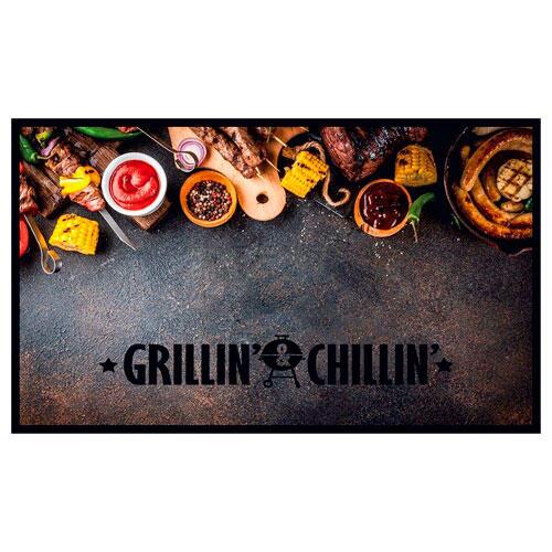 BBQ måtte - Grillin' & chillin' 67 x 120 cm.