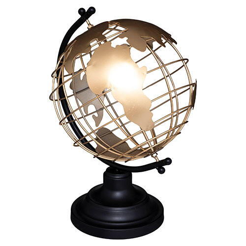 Precious globus - Sort og guld Køb