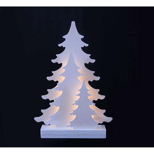 Vinterlandskab /m 11 LED lys - Træer