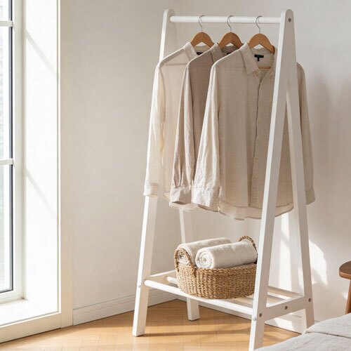 Tøjstativ til børn - Seraf hvid