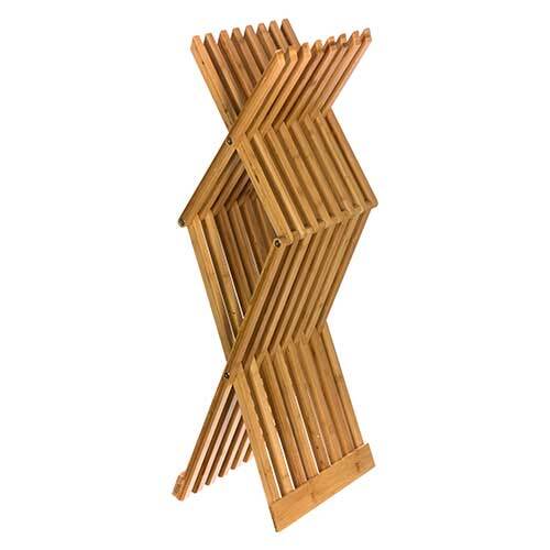 Bambus stol foldbar - 45 x 40 x 32 cm.