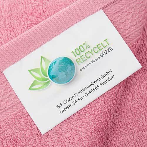 Global Recycled Standard håndklæde - Gammel rosa