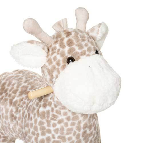 Gyngedyr giraf - 55 x 64 x 32,5 cm.