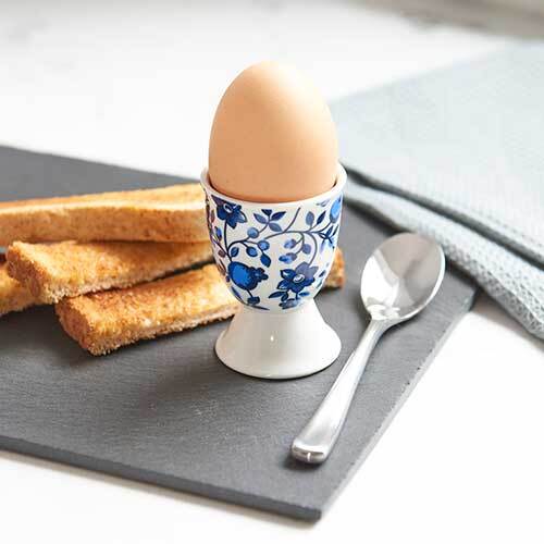 Keramik æggebæger - Floral