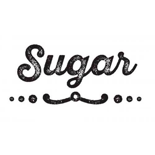 Sugar label til dåse