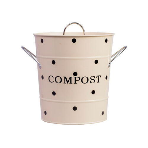 Kompostbeholder Isabelle - Beige 3 L