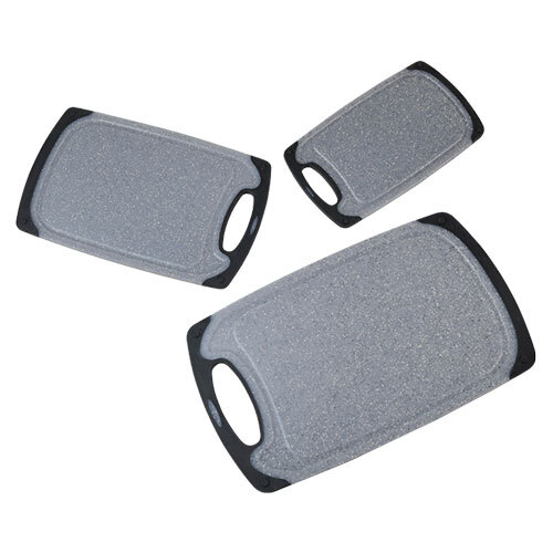 Plastik skærebræt i sæt - 3 stk.