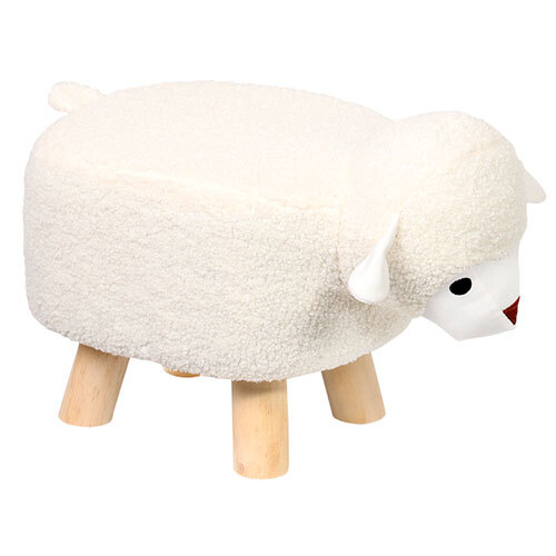 Skammel til børn - Får | 25 x 47 x 25 cm.