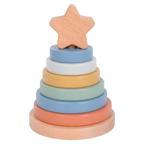 Stabeltårn i træ - 6 ringe