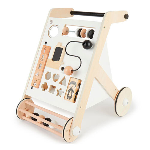 Gåvogn med aktiviteter - 49,5 x 45,7 x 35,5 cm.