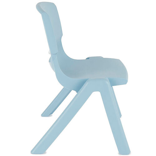 Børnestol i plast - Alisa blå