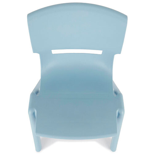 Plastik børnestol Alisa - Blå