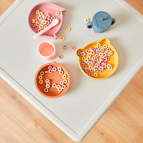 Børnebord i plast - Alisa grå