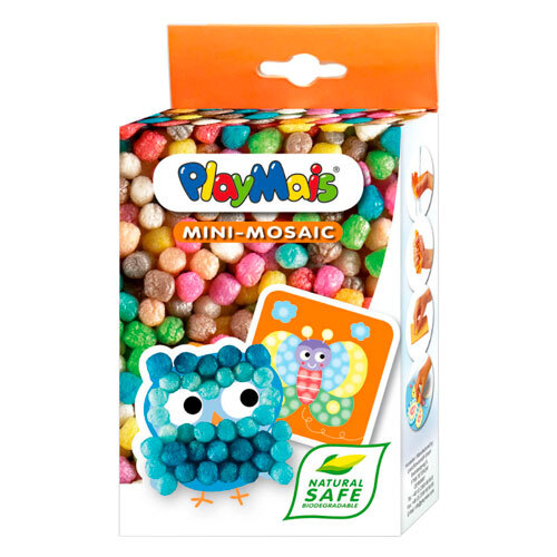 Kreativt legetøj - PlayMais Mini mosaik | Ugle