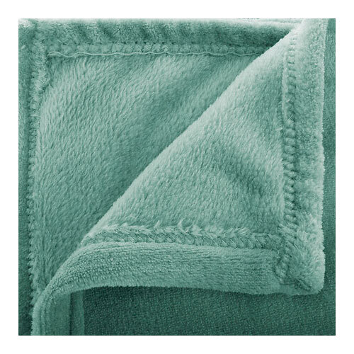 Blød plaid Arty Studio 180 x 230 cm. - Celadon grøn