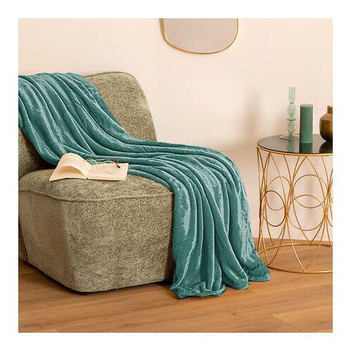 Sofaplaid Arty Studio 180 x 230 cm. - Celadon grøn