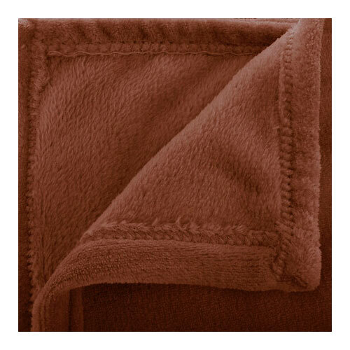 Blød plaid Arty Studio 180 x 230 cm. - Brun