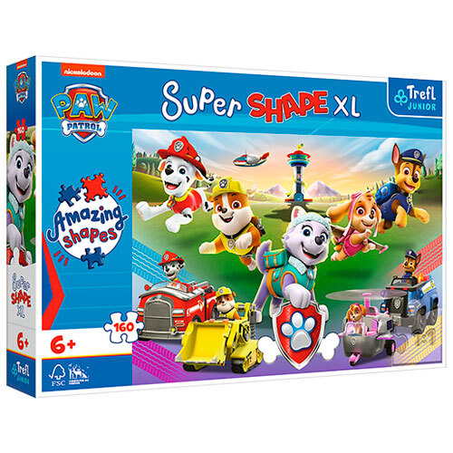 Puslespil Super Shape XL - Paw Patrol