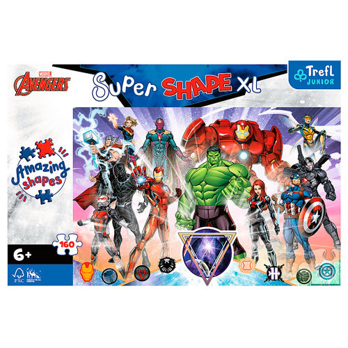 Puslespil Super Shape XL - Avengers