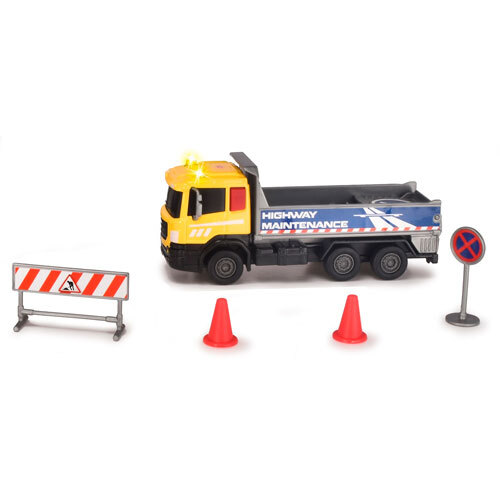 Legetøjslastbil City Team - Skiltevogn 17 cm.