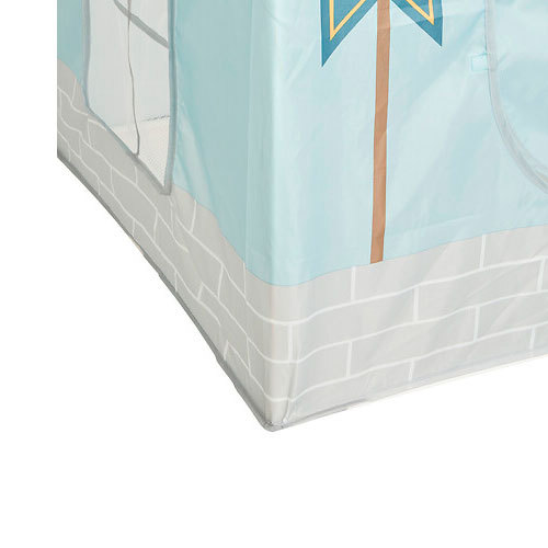 Legetelt til børneværelse - Castle lyseblå