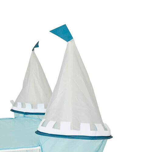 Spir på legetelt - Castle blå