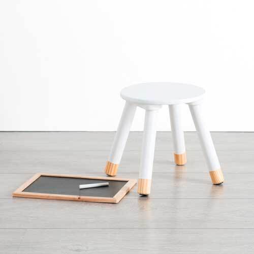 Stol til børneværelse - Sweet hvid