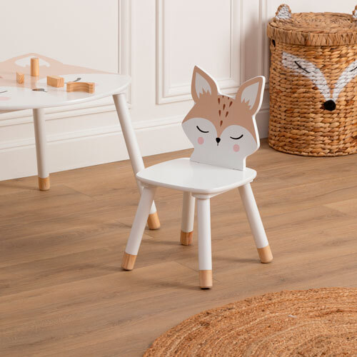 Børnestol i træ - Fox