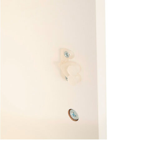 Træ natbord til børneværelse - 53 x 34 x 26,5 cm. | Hvid