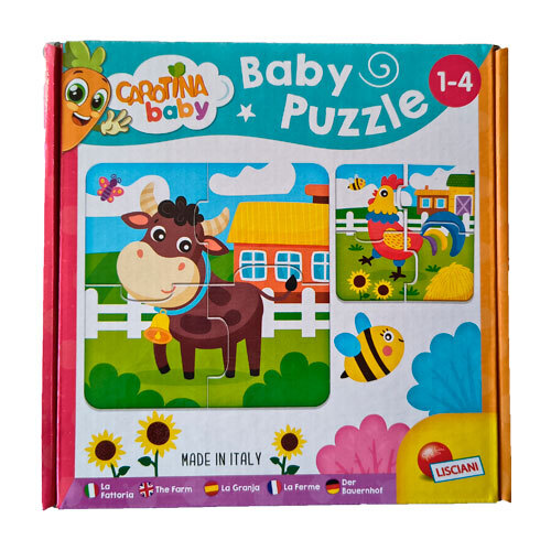 Puslespil Blandede dyr 6-i-1