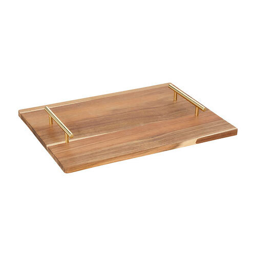 Serveringsbræt i akacie - 40 x 30 cm. Mina