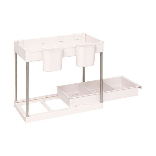 Organizer til skab med udtræk