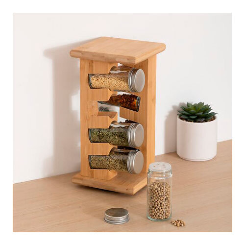 Krydderiopbevaring med 8 strøglas - Cozy